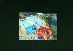 Postkarte - Schwimmbad Rabensburg 